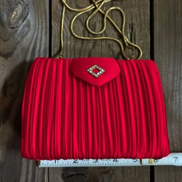 Vintage Lord & Taylor Mini Purse Satin or Clutch - Picture 5 of 7